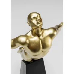 KARE Design Figurine décorative Jumper doré 37cm><noscript><img width=