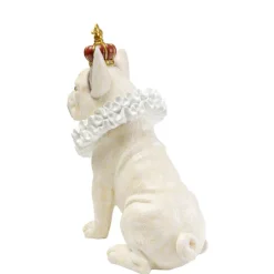 KARE Design Figurine décorative King Dog blanc 33cm><noscript><img width=
