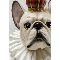 KARE Design Figurine décorative King Dog blanc 33cm><noscript><img width=