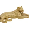 KARE Design Figurine décorative Lion doré 113cm> Accessoires