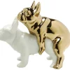 KARE Design Figurine décorative Love Dogs l or> Accessoires