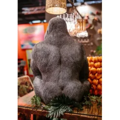 KARE Design Figurine décorative Monkey Gorilla Side noir76cm><noscript><img width=