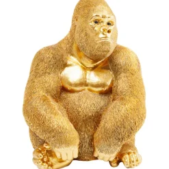 KARE Design Figurine décorative Monkey Gorilla Side doré 39cm><noscript><img width=