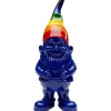 KARE Design Figurine décorative Nain Rainbow bleu 21> Accessoires