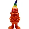 KARE Design Figurine décorative Nain Rainbow orange 46cm> Accessoires