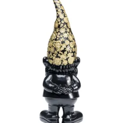 KARE Design Figurine décorative Nain Standing noir-doré 60><noscript><img width=