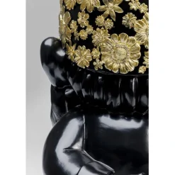 KARE Design Figurine décorative Nain Standing noir-doré 60><noscript><img width=