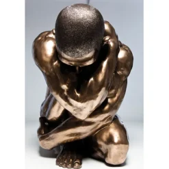 KARE Design Figurine décorative Nude Man Hug bronze 54cm><noscript><img width=