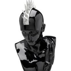 KARE Design Figurine décorative Punk Boy noir 42cm> Accessoires