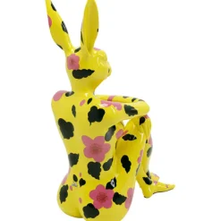 KARE Design Figurine décorative Rabbit Gillie jaune 80cm><noscript><img width=