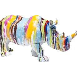 KARE Design Figurine décorative Rhino Colore 26cm> Accessoires