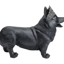 KARE Design Figurine décorative Royal Standing Corgi noir 52cm><noscript><img width=