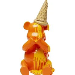 KARE Design Figurine décorative Sitting Gelato Bear Orange 37c> Accessoires