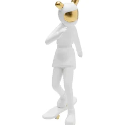 KARE Design Figurine décorative Skating Astronaut blanc> Accessoires
