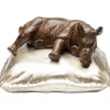 KARE Design Figurine décorative Sleeping Rhino 37cm> Accessoires