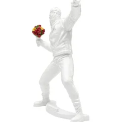 KARE Design Figurine décorative Street Art Bouquet blanc 27cm> Accessoires