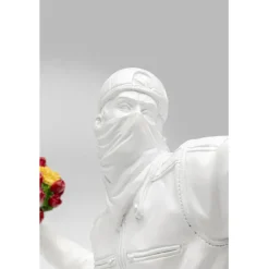 KARE Design Figurine décorative Street Art Bouquet blanc 27cm><noscript><img width=