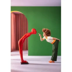 KARE Design Figurine décorative Welcome Guests rouge GM 164cm><noscript><img width=