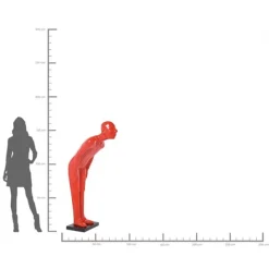 KARE Design Figurine décorative Welcome Guests rouge GM 164cm><noscript><img width=