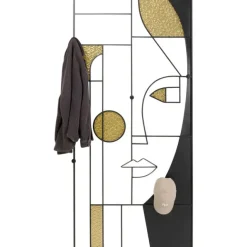 KARE Design Garderobe murale Art Girl Face 90x200cm><noscript><img width=