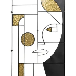 KARE Design Garderobe murale Art Girl Face 60x90cm> Meubles