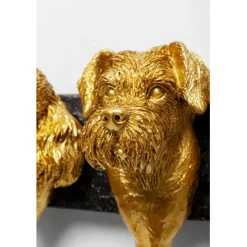 KARE Design Garderobe murale Dog Family doré 31cm><noscript><img width=