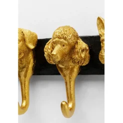 KARE Design Garderobe murale Dog Family doré 69cm><noscript><img width=