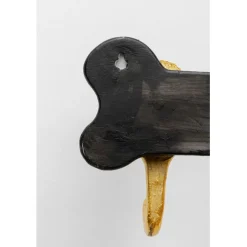 KARE Design Garderobe murale Dog Family doré 69cm><noscript><img width=