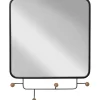 KARE Design Garderobe murale Gina miroir 50x65cm> Meubles
