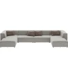KARE Design Grand canapé d angles Infinity Malibu gris> Meubles