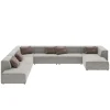 KARE Design Grand canapé d angles Infinity Miami gris> Meubles