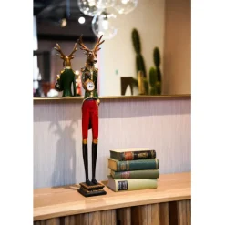 KARE Design Horloge à poser Gentleman Deer> Accessoires