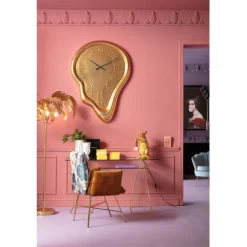 KARE Design Horloge murale Big Drop doré 92x127cm> Accessoires