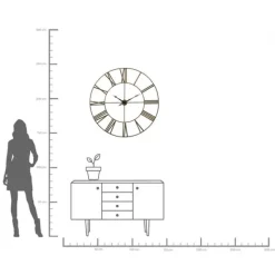 KARE Design Horloge murale Factory 120cm><noscript><img width=