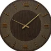 KARE Design Horloge murale Levi marron Ø60cm> Accessoires