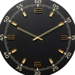 KARE Design Horloge murale Milk Bar noir Ø60cm> Accessoires