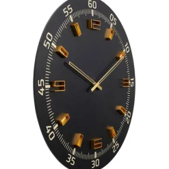 KARE Design Horloge murale Milk Bar noir Ø60cm> Accessoires