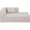 KARE Design Infinity Elements méridienne droite crème 182cm> Meubles
