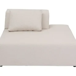 KARE Design Infinity Elements méridienne droite semi crème 120> Meubles
