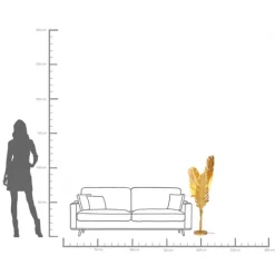 KARE Design Lampadaire Akile 123cm><noscript><img width=