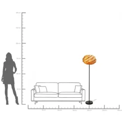 KARE Design Lampadaire Aloha Whirl 160cm><noscript><img width=