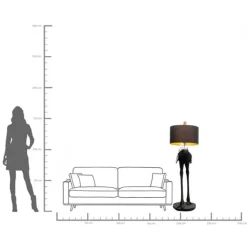 KARE Design Lampadaire Animal Ostrich 147cm><noscript><img width=