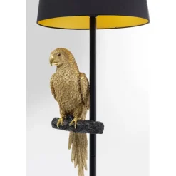 KARE Design Lampadaire Animal Parrot doré 176cm><noscript><img width=