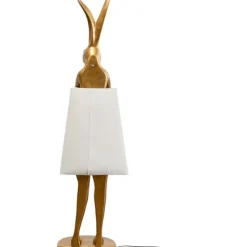 KARE Design Lampadaire Animal Rabbit or/blanc 150cm><noscript><img width=