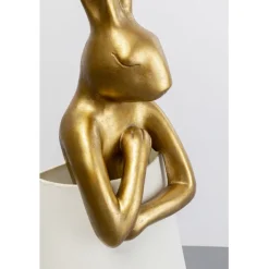 KARE Design Lampadaire Animal Rabbit or/blanc 150cm><noscript><img width=