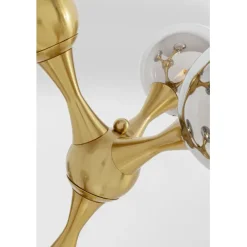 KARE Design Lampadaire Atomic Balls laiton 174cm><noscript><img width=