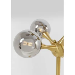 KARE Design Lampadaire Atomic Balls laiton 174cm><noscript><img width=