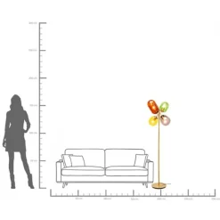 KARE Design Lampadaire Balloon Dance 160cm><noscript><img width=