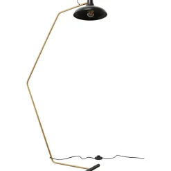 KARE Design Lampadaire Doro noir 130cm> Luminaires