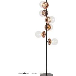 KARE Design Lampadaire Double Bubble cuivre 165cm> Luminaires